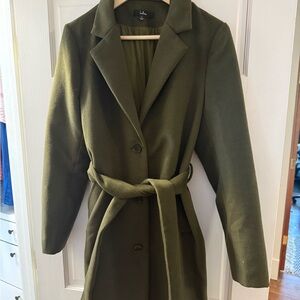 Lulus Olive Green Women's Coat